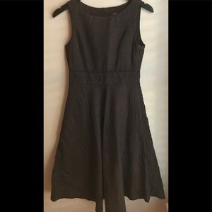 J Crew Ladies Poplin Sleeveless Brown Dress Cotton